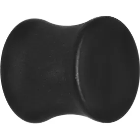 00 Gauge Matte Black Steel Saddle Plug