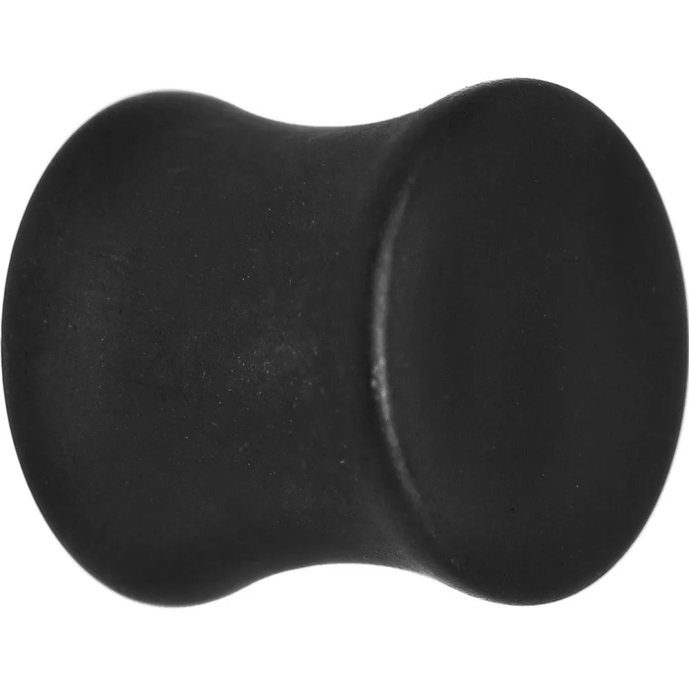 00 Gauge Matte Black Steel Saddle Plug