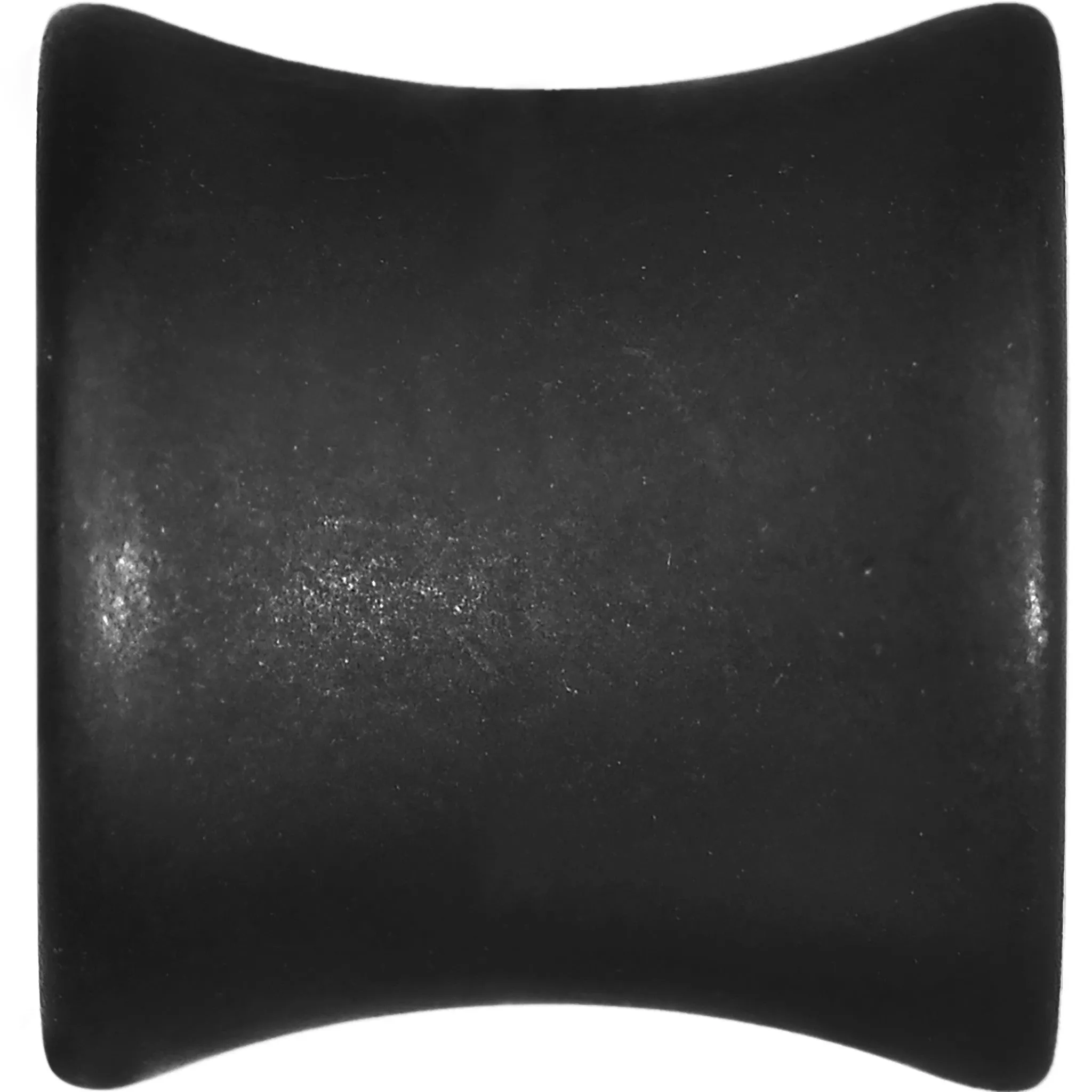 00 Gauge Matte Black Steel Saddle Plug