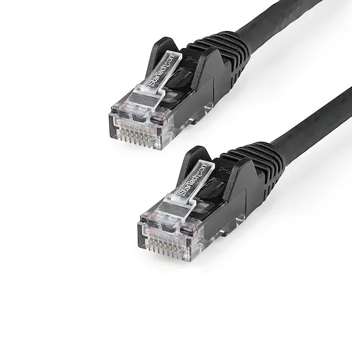 100' CAT6 6 Gigabit 650MHz 100W PoE UTP Snagless W/Strain Relief Ethernet Cable