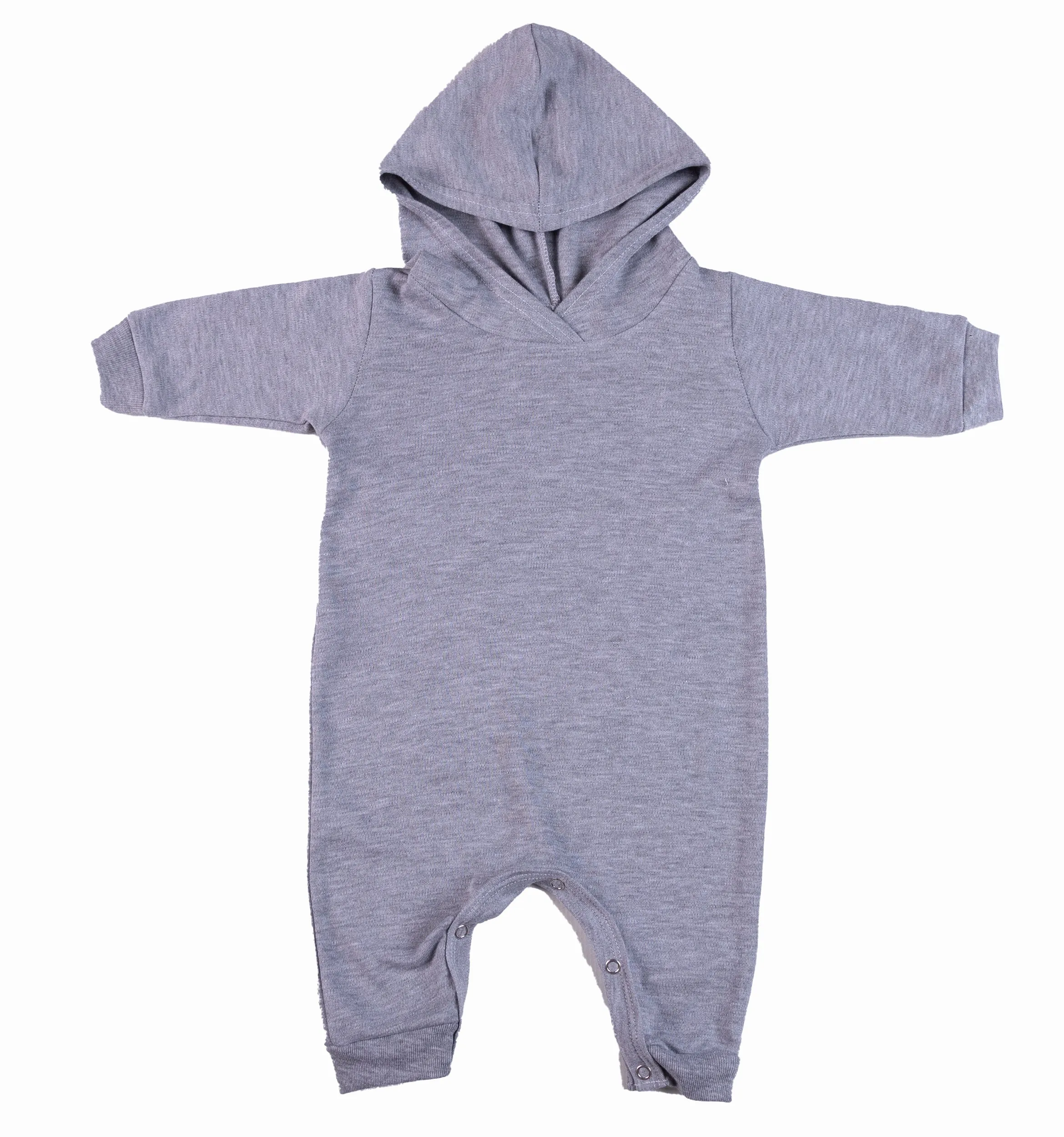 100% Cotton Infant Hooded Harem Babygro