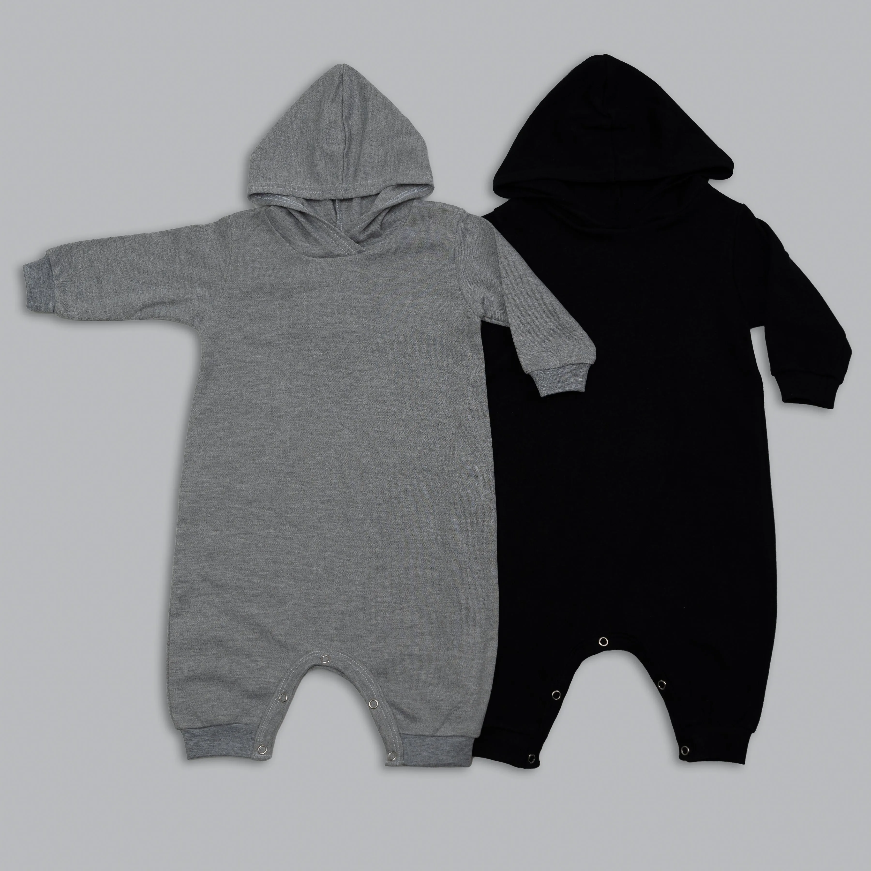 100% Cotton Infant Hooded Harem Babygro