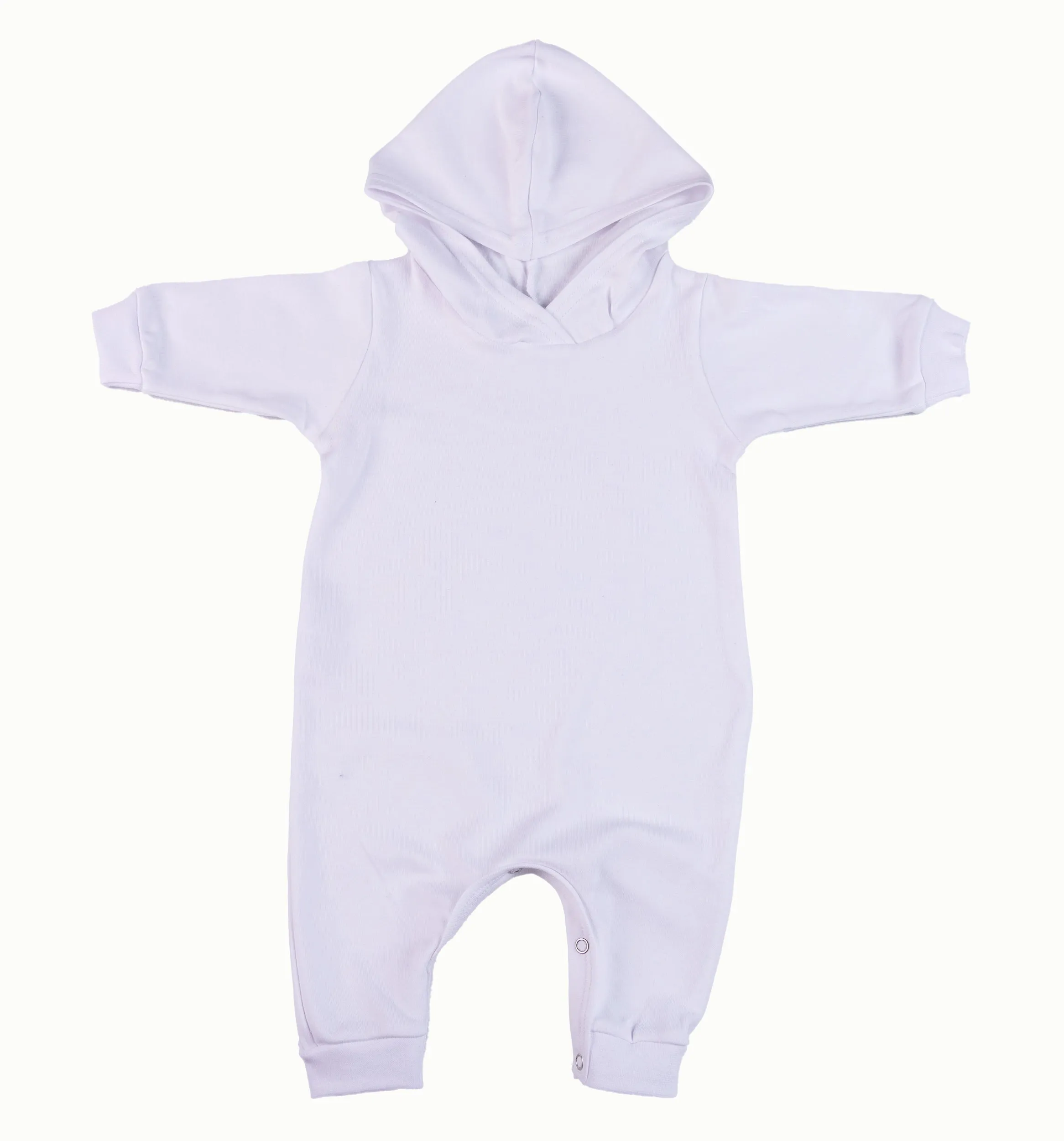 100% Cotton Infant Hooded Harem Babygro