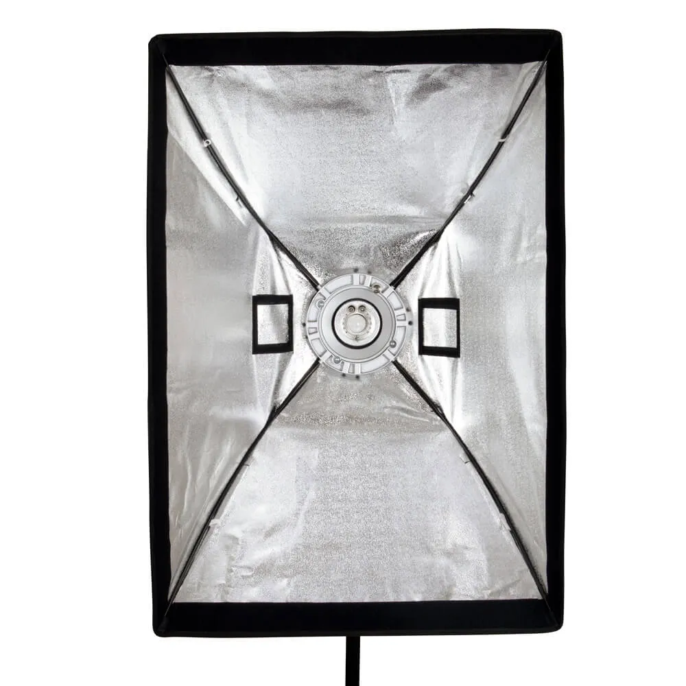 80x120cm (31.4x47.2") Portable Rectangular Softbox with 5cm Grid