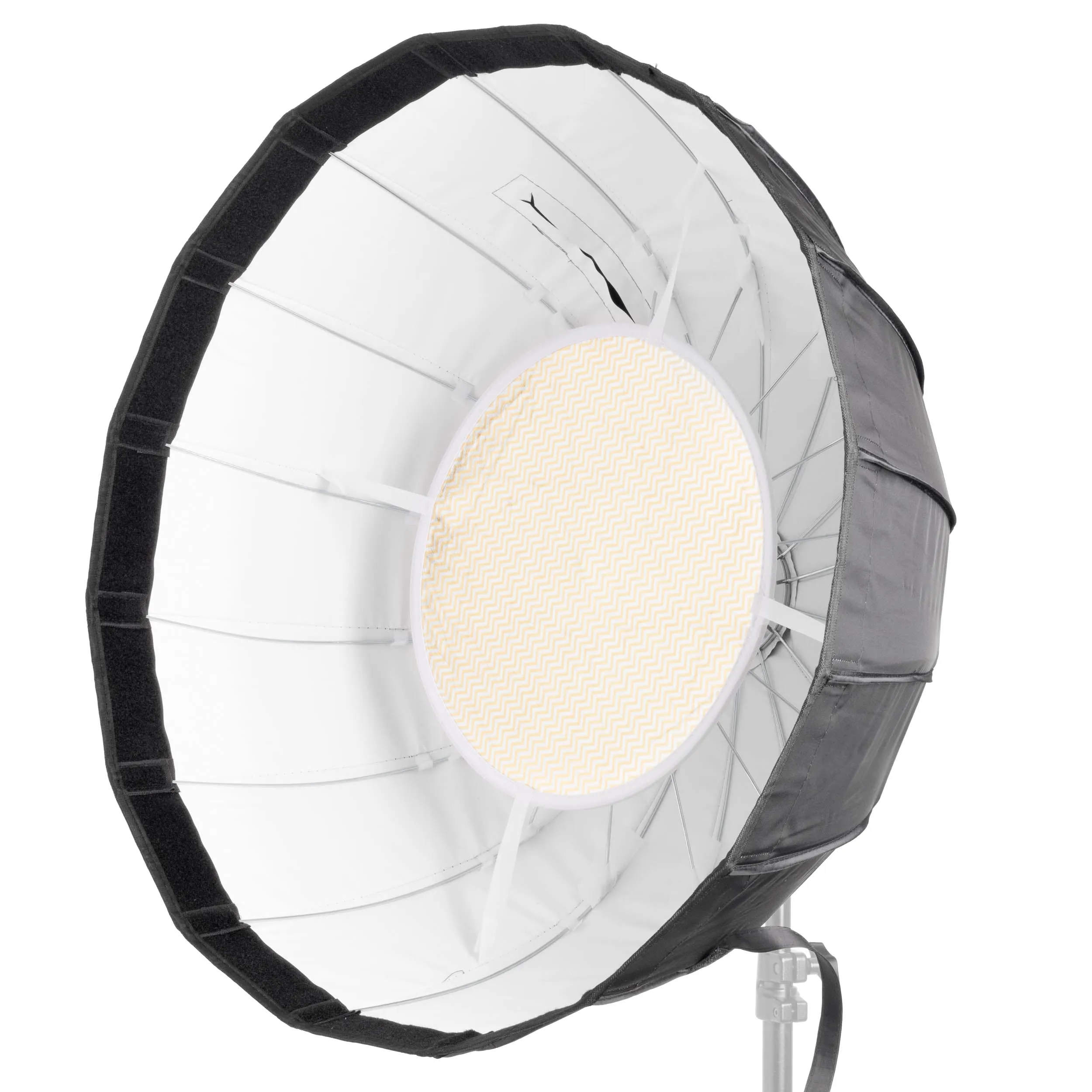 Optimized Title: Godox-Fitting 65cm Portable Parabolic Softbox with White Interior - AD-S65W