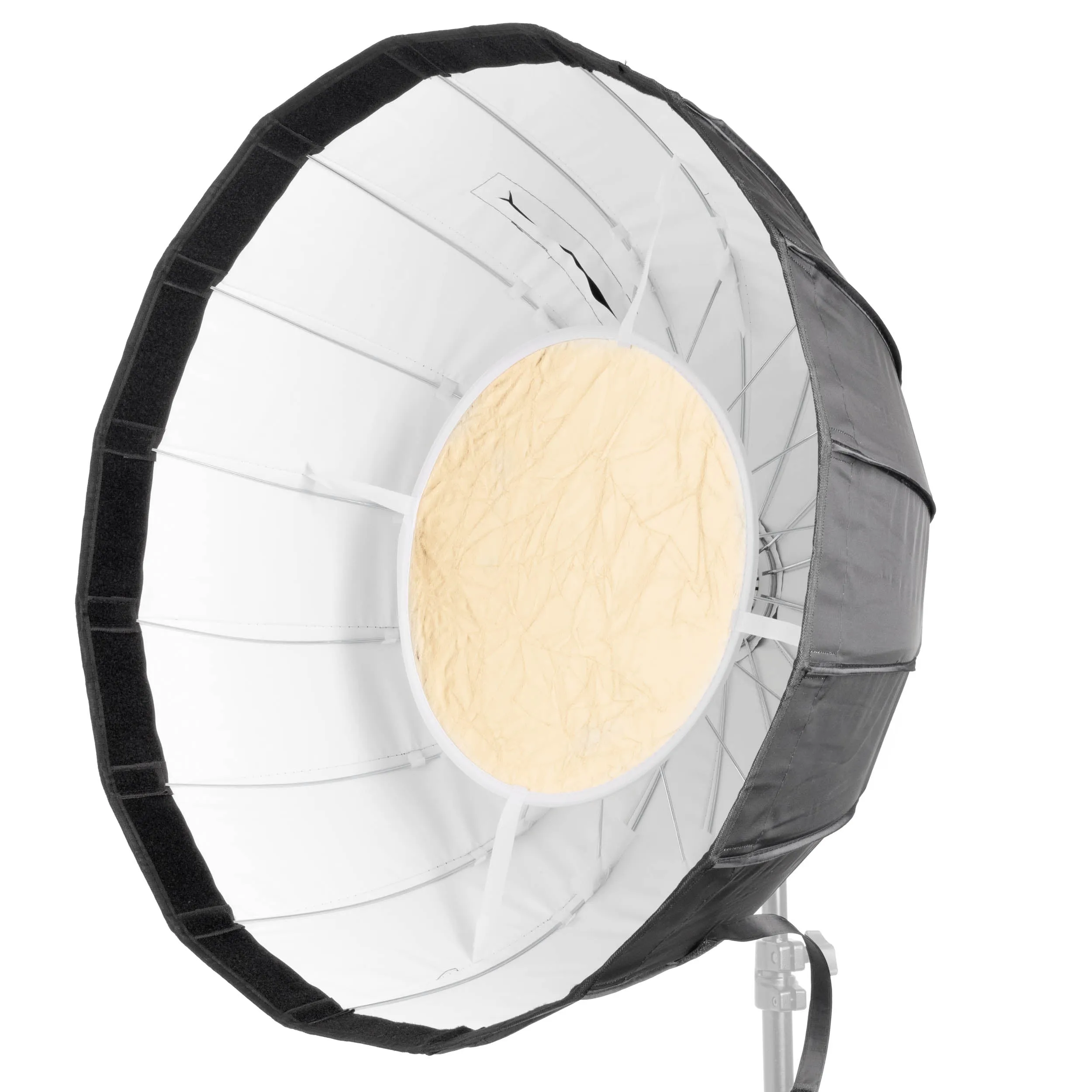 Optimized Title: Godox-Fitting 65cm Portable Parabolic Softbox with White Interior - AD-S65W