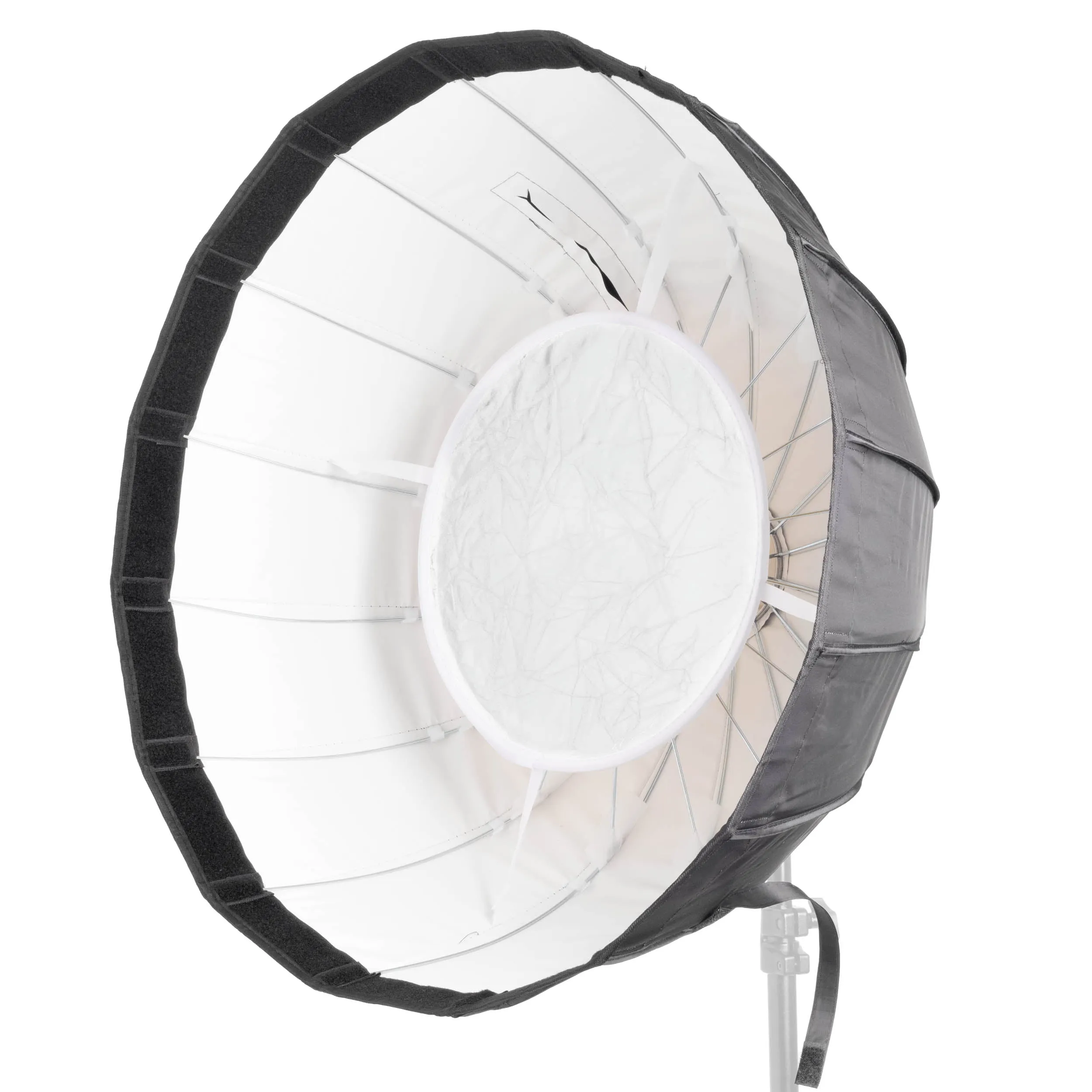 Optimized Title: Godox-Fitting 65cm Portable Parabolic Softbox with White Interior - AD-S65W