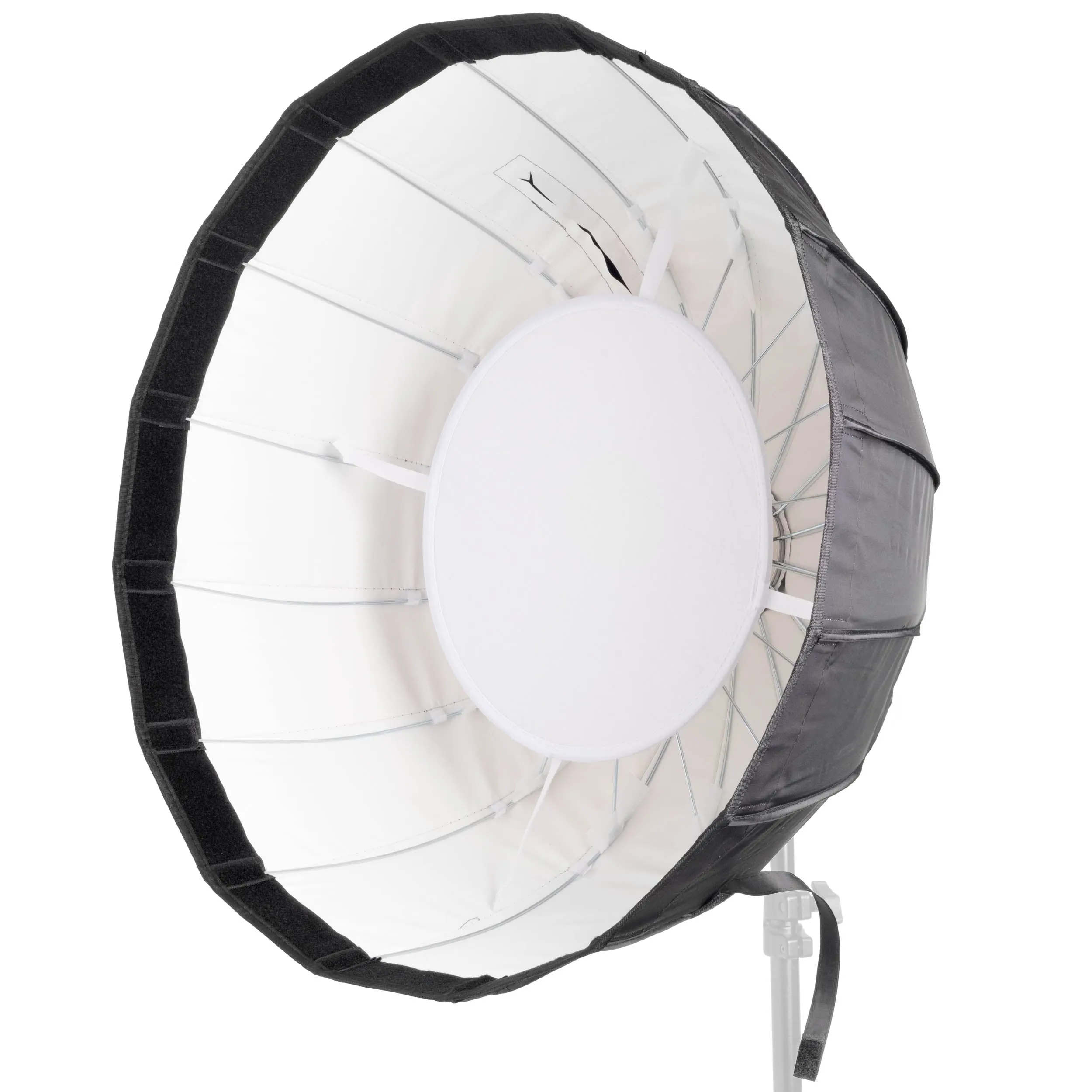 Optimized Title: Godox-Fitting 65cm Portable Parabolic Softbox with White Interior - AD-S65W