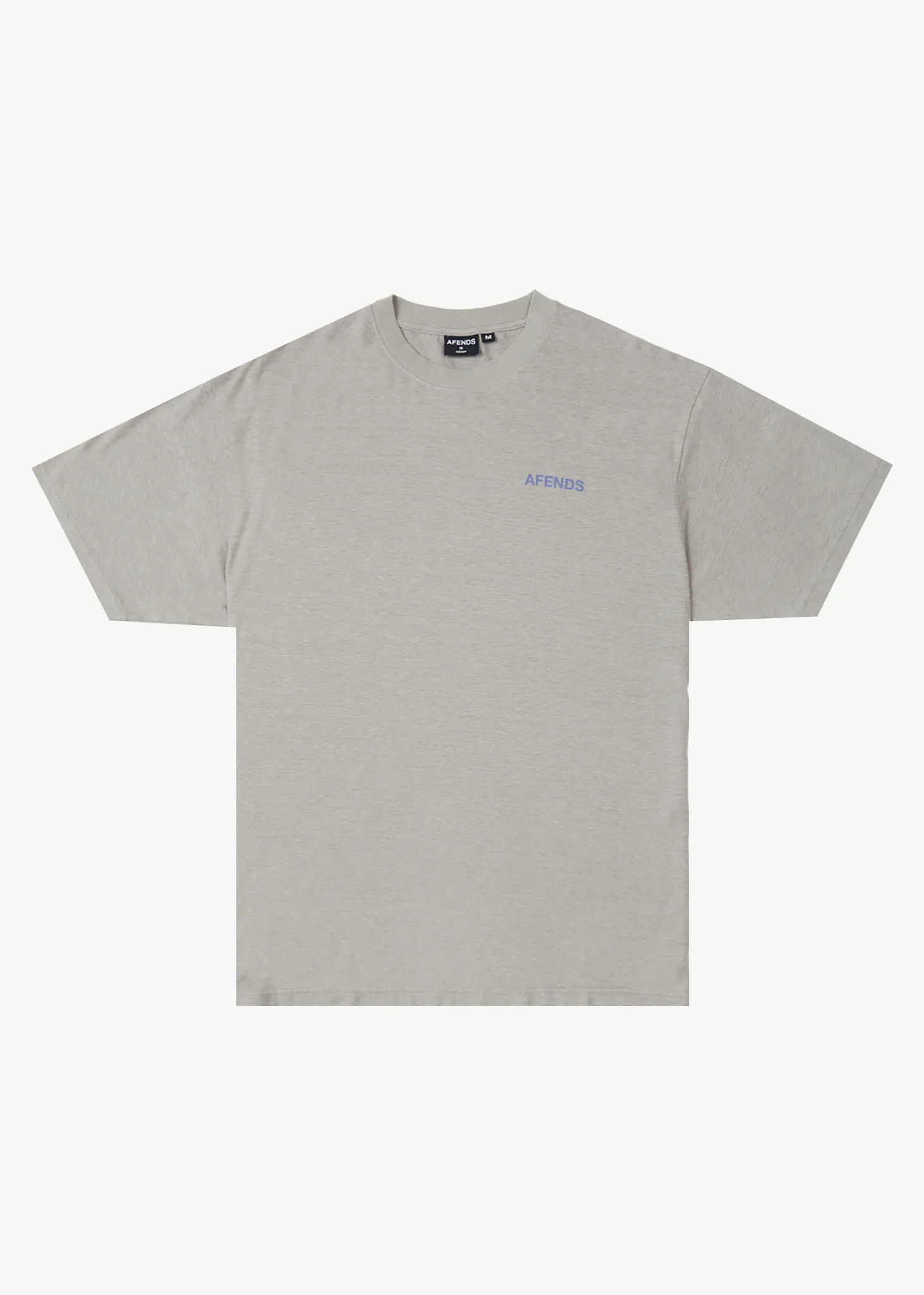 AFENDS Mens Staple - Boxy Fit Tee - Olive