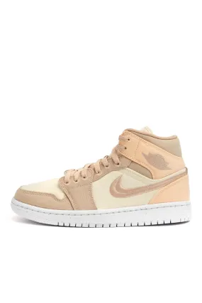 Air Jordan Womens 1 Mid SE 'Muslin Desert'