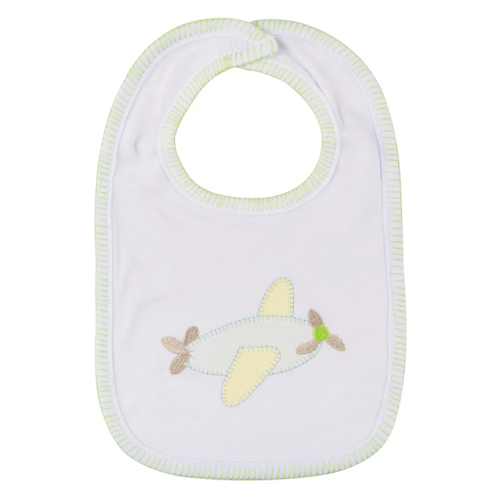 Airplane Stitch Bib