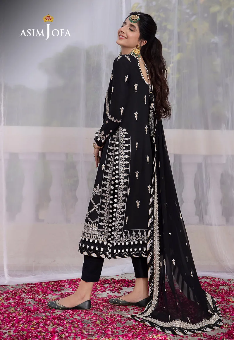 AJAB-01 EMBROIDERED LAWN SILK 3 PCS