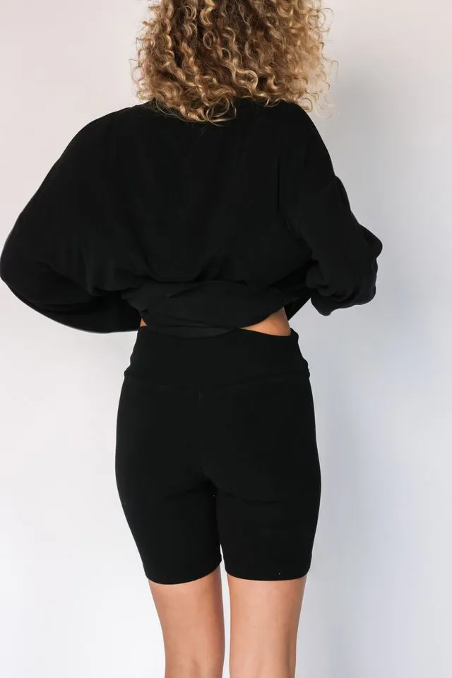 All Weekend Long Set Long Sleeve Black