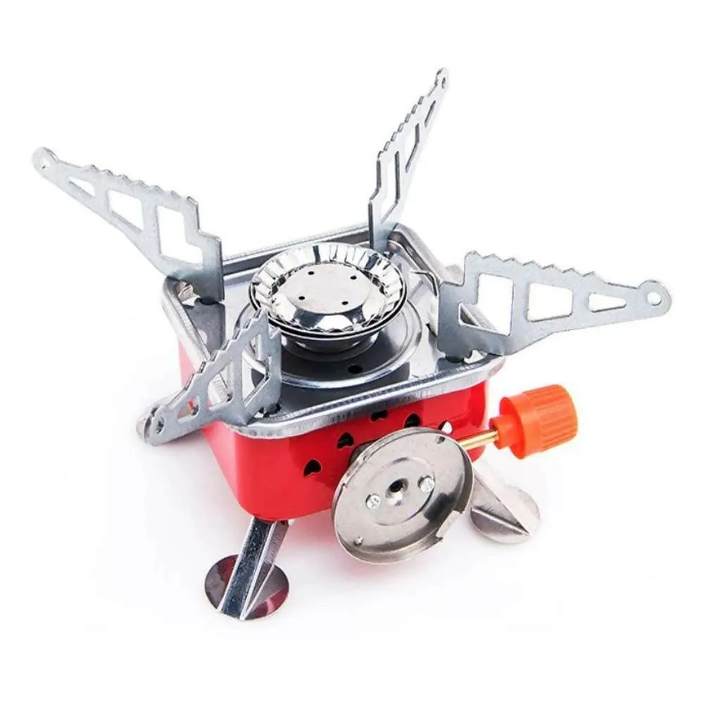 Aluminium Portable Butane Gas Burner/Stove For Camping