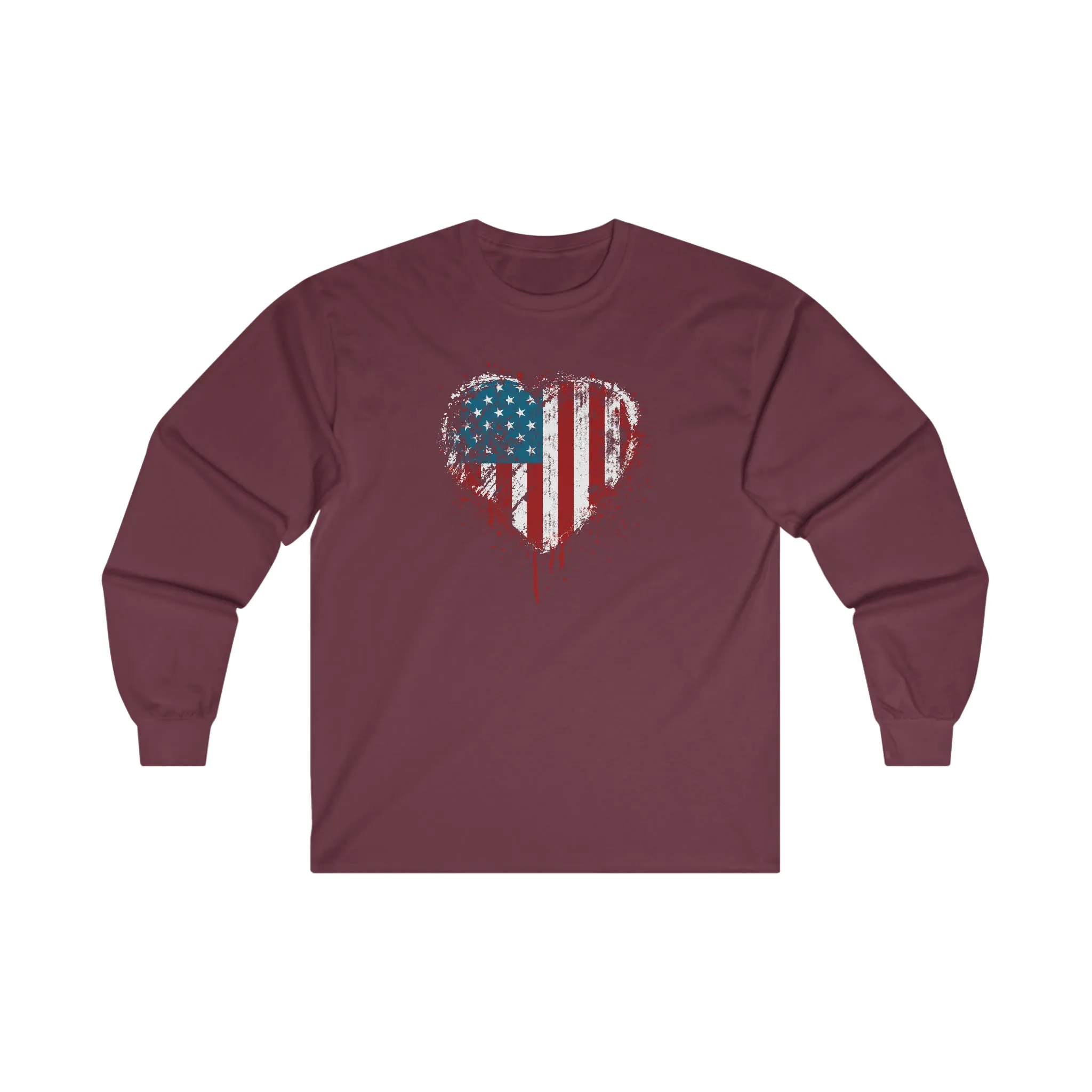 American Heart Long Sleeve Tee