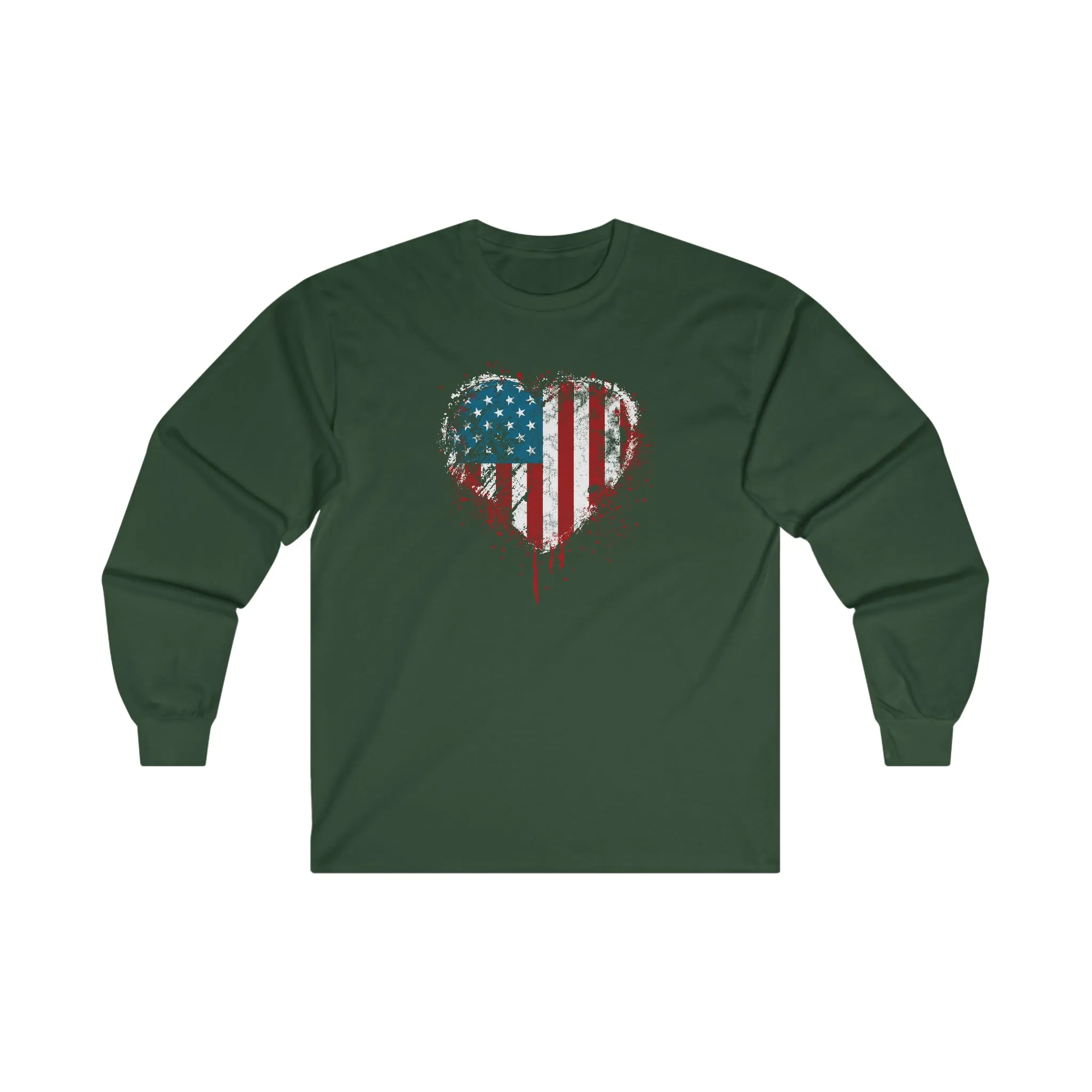 American Heart Long Sleeve Tee