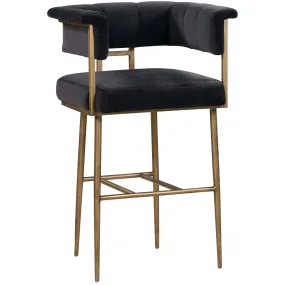 Astrid Bar & Counter Stool, Dark Grey