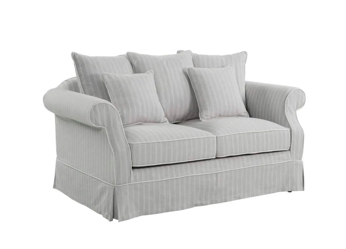 Ayla 2 Seater Sofa Silvergrey