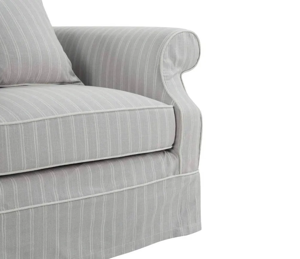 Ayla 2 Seater Sofa Silvergrey