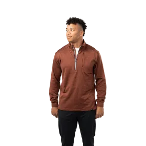 Bauer FLC Textured Half Zip Mens Hoody