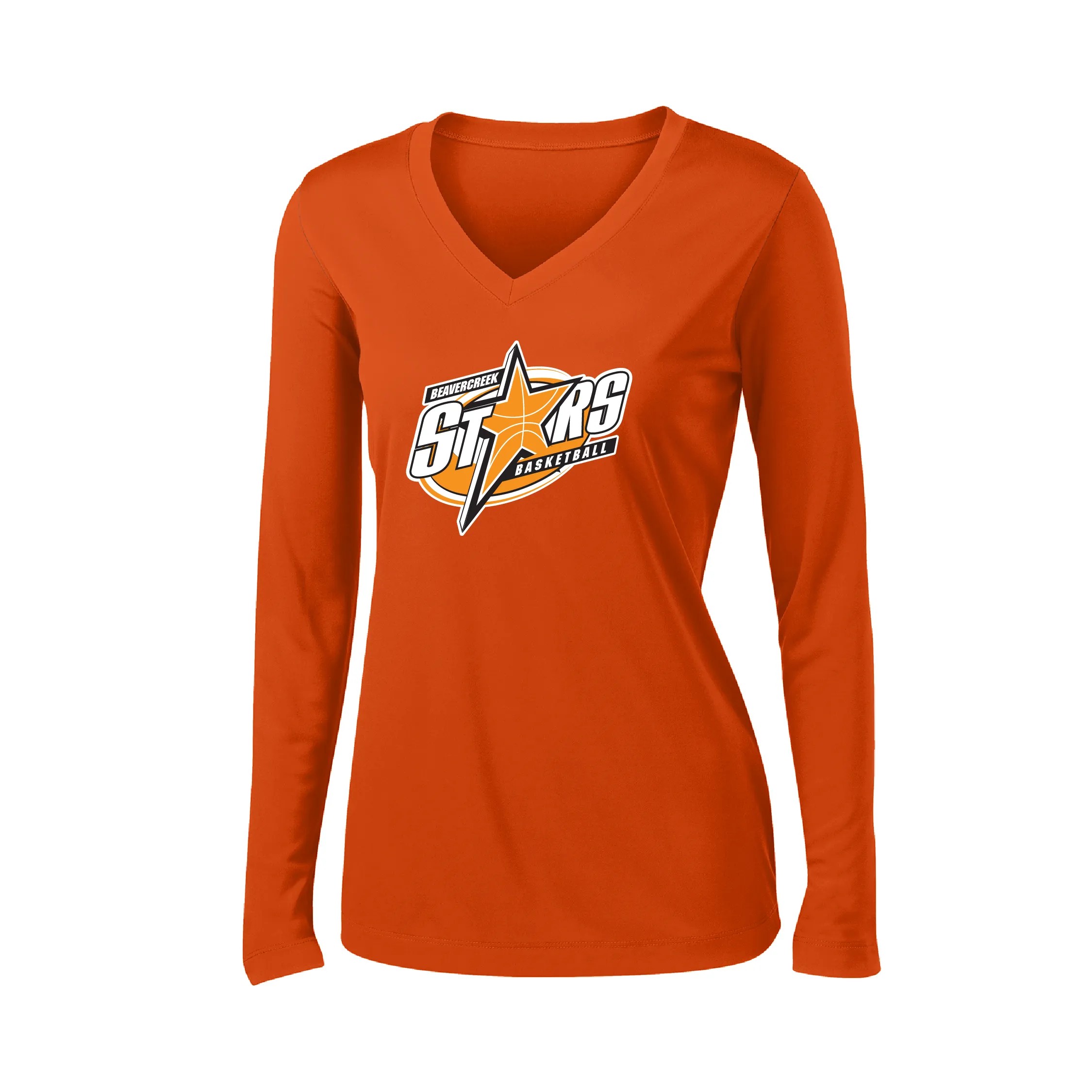 Beavercreek Stars Ladies Long Sleeve Dry-Fit T-Shirt