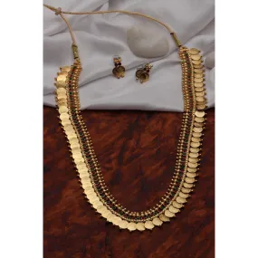 Bhavi Jewels Forming Look Long  Necklace Set