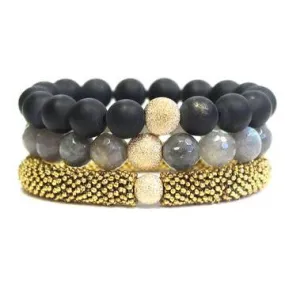 Black & Gold Stack