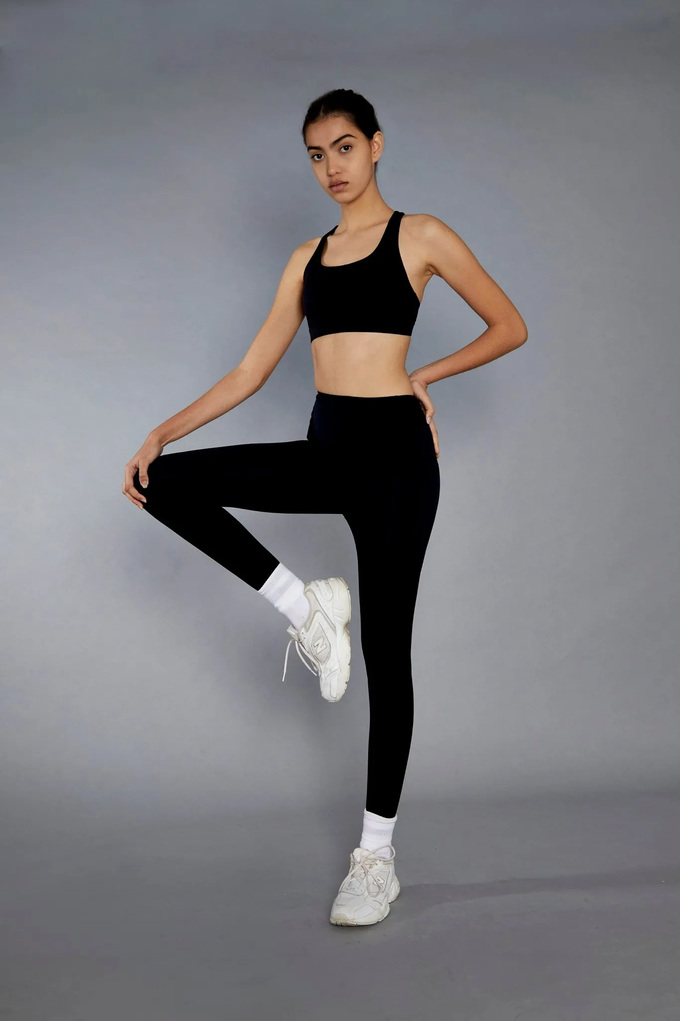 Black High Waisted Gym Leggings