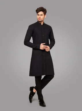 Black Kurta Pajama | TULA