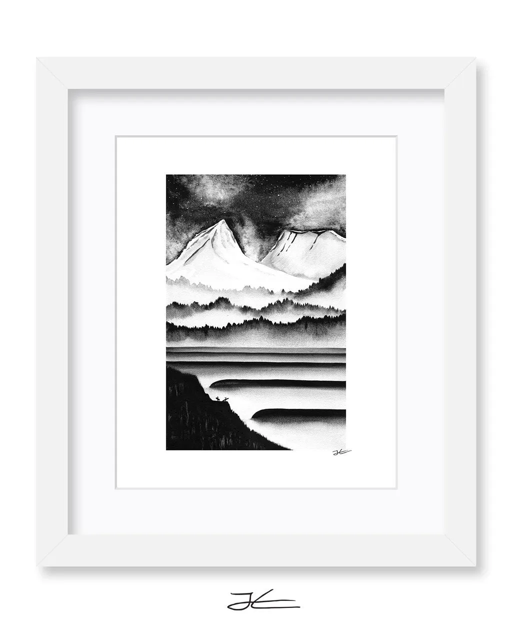 Black Lineup - Print/ Framed Print