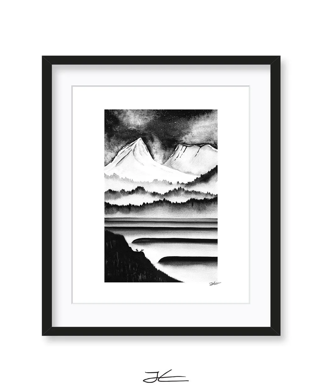 Black Lineup - Print/ Framed Print