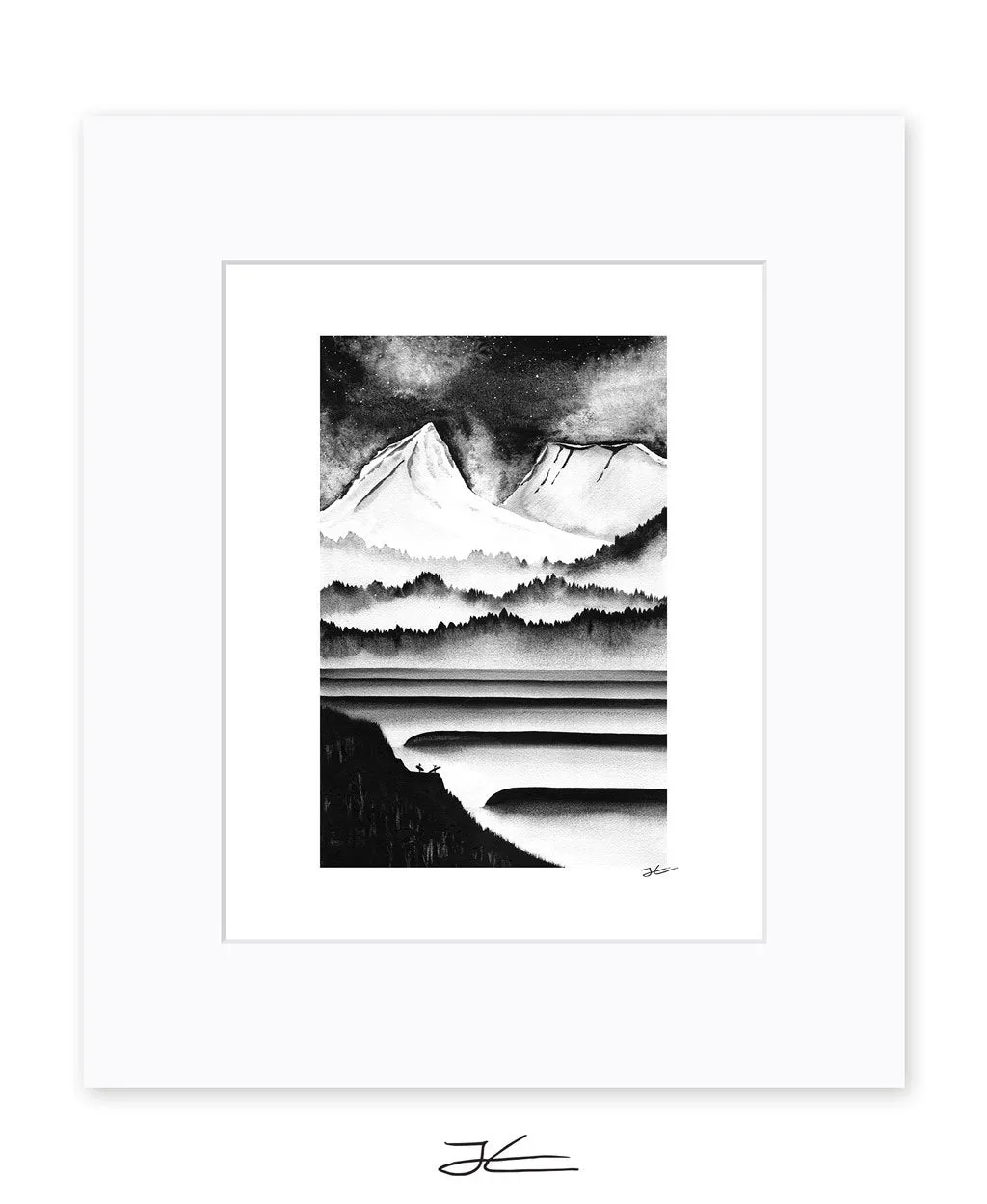 Black Lineup - Print/ Framed Print