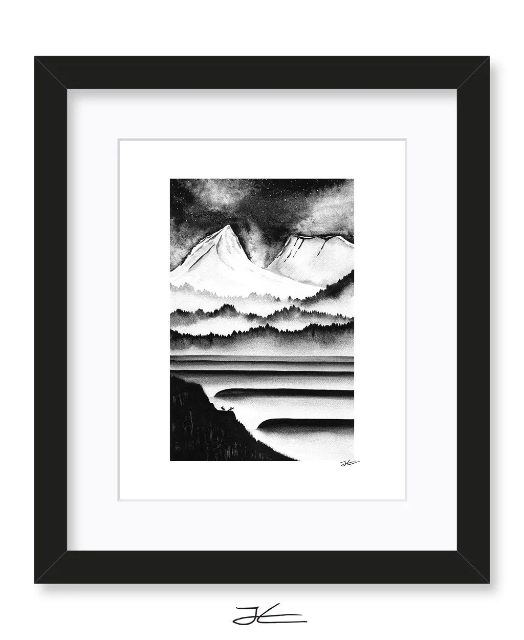 Black Lineup - Print/ Framed Print