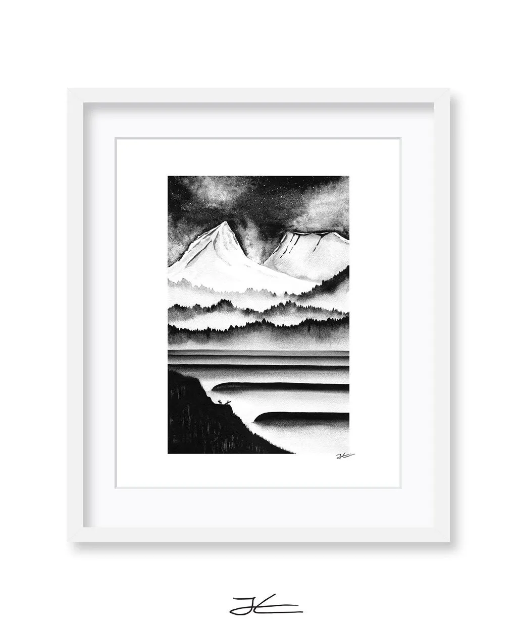 Black Lineup - Print/ Framed Print