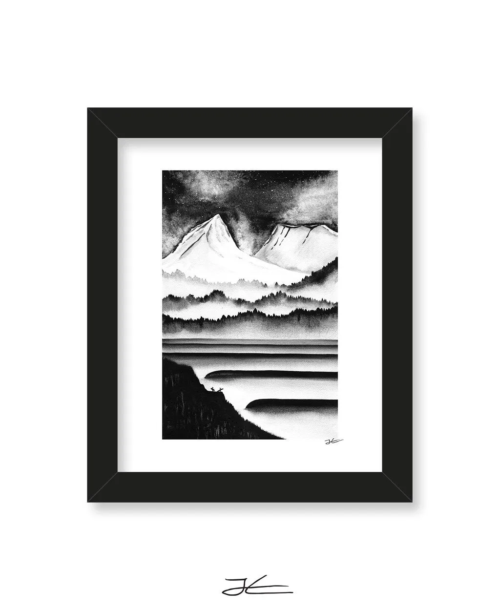 Black Lineup - Print/ Framed Print