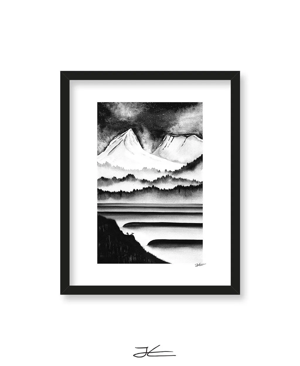 Black Lineup - Print/ Framed Print