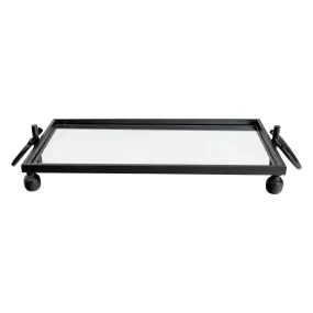 Blair Black Tray Rectangular