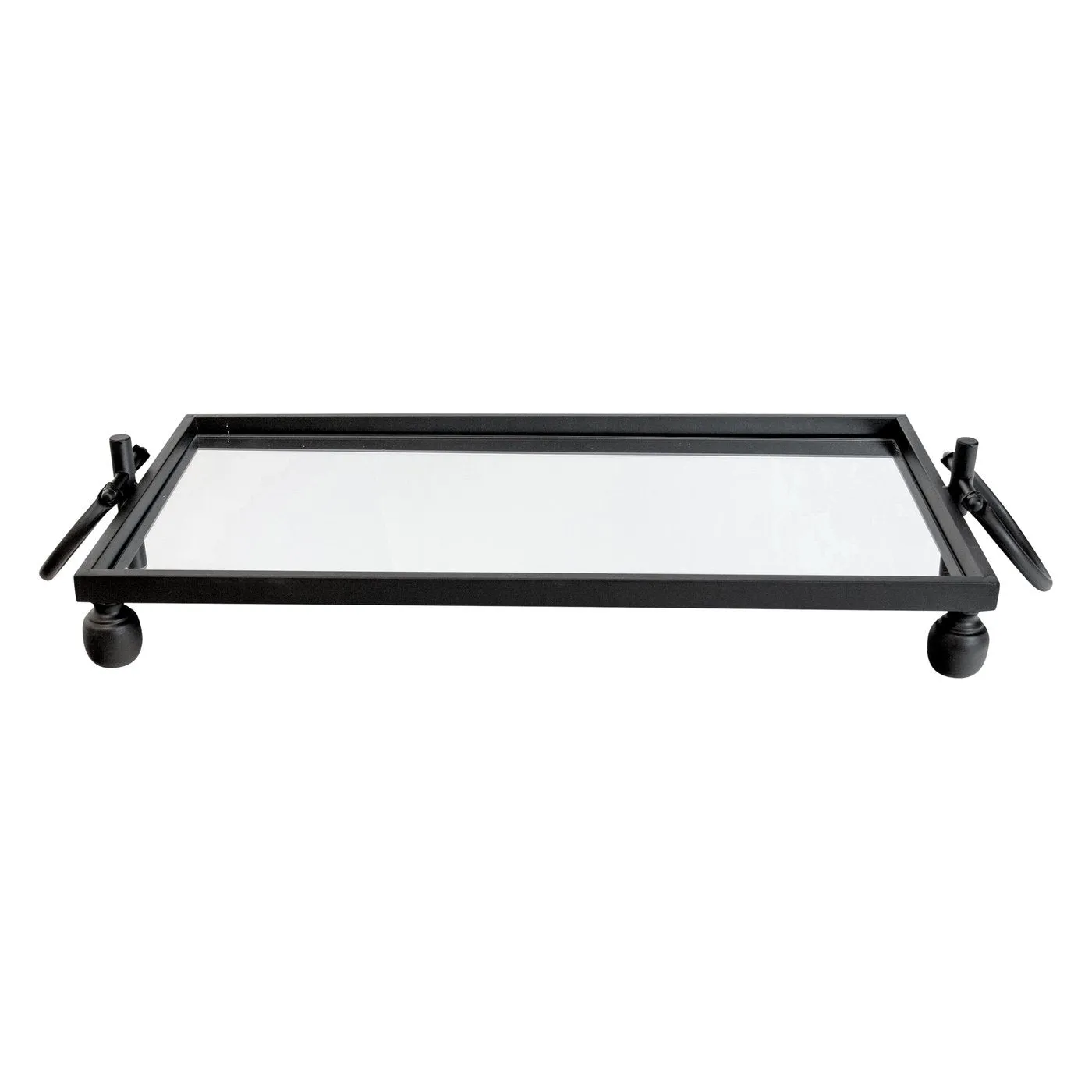 Blair Black Tray Rectangular