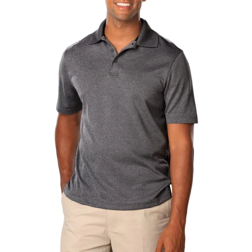 Blue Generation Men's Heather Polo