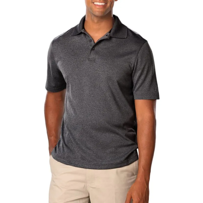 Blue Generation Men's Heather Polo