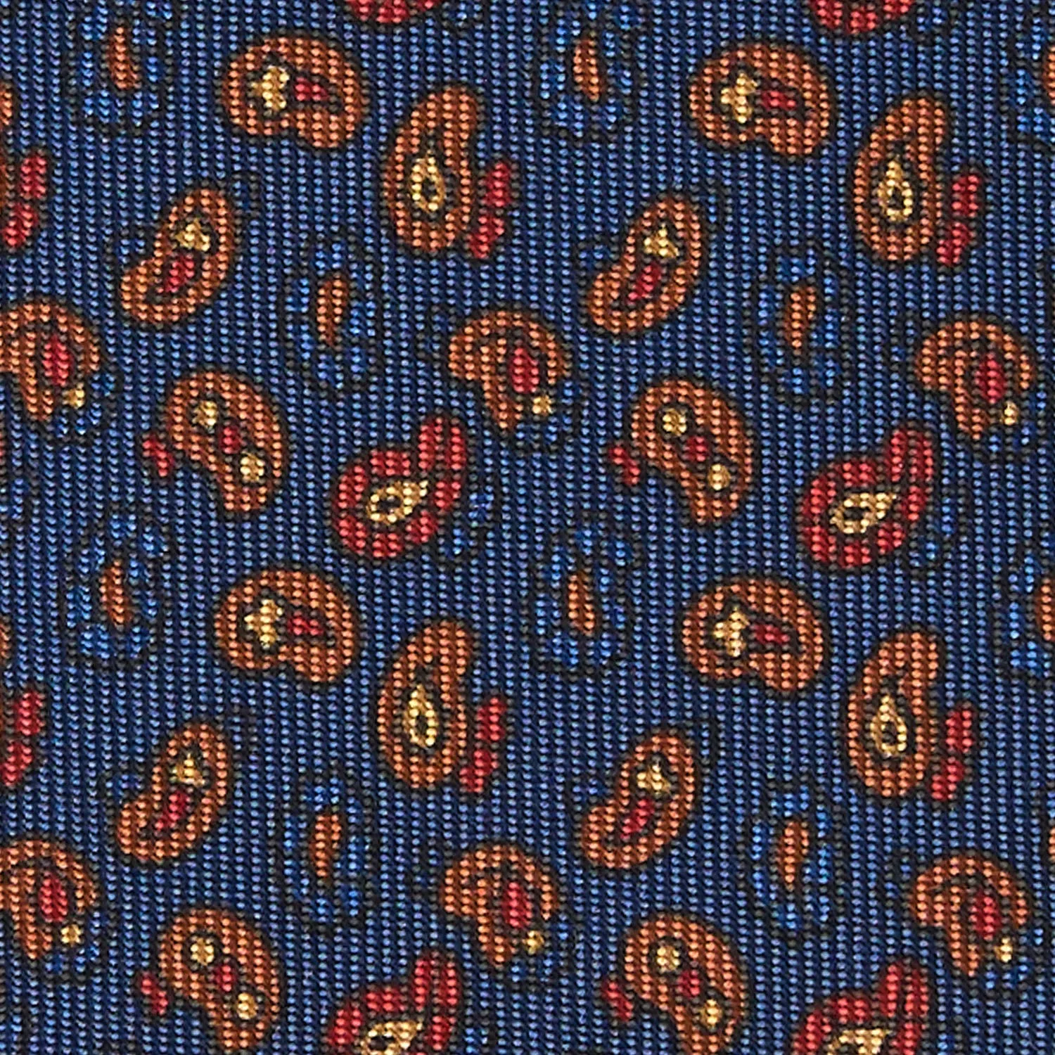 BLUE SARTORIAL CLASSIC SILK TIE