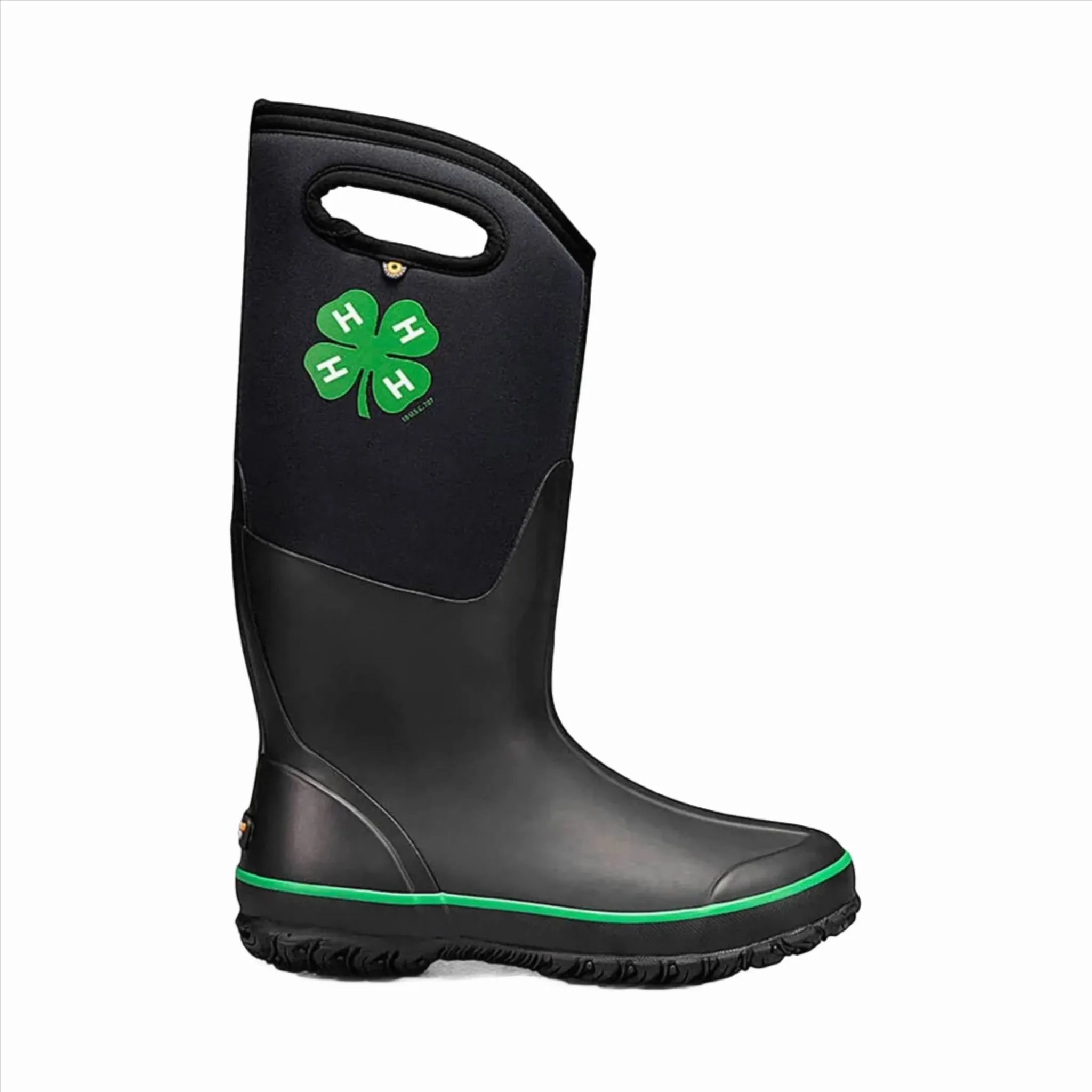 Bogs Women's Classic Tall 4-H Rain Boot - Black