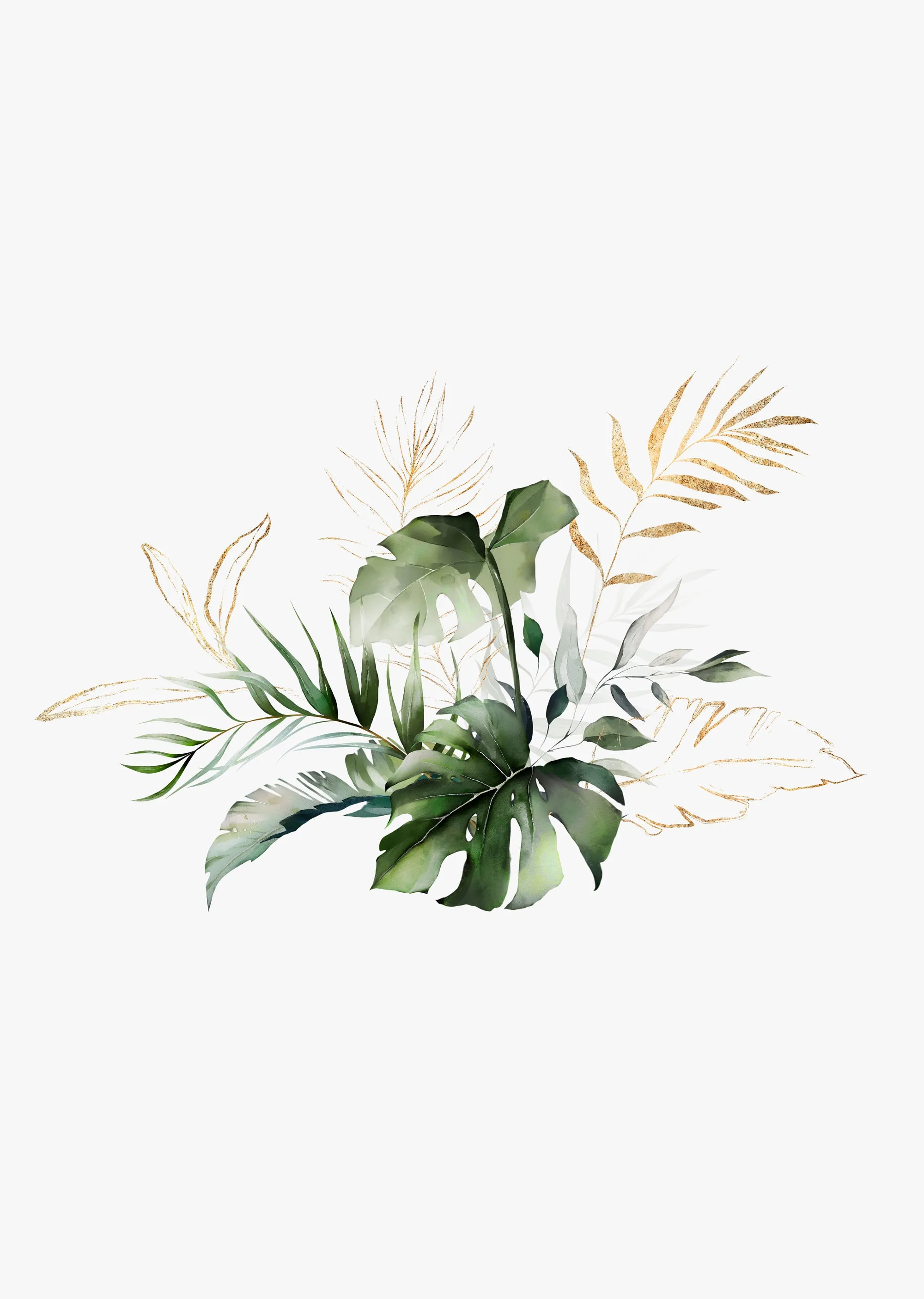 Botanical Wall Art Print 'Undergrowth' - Plant Prints, Botanical Art Prints and Botanical Illustrations