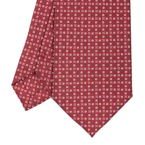 BURGUNDY SARTORIAL CLASSIC SILK TIE