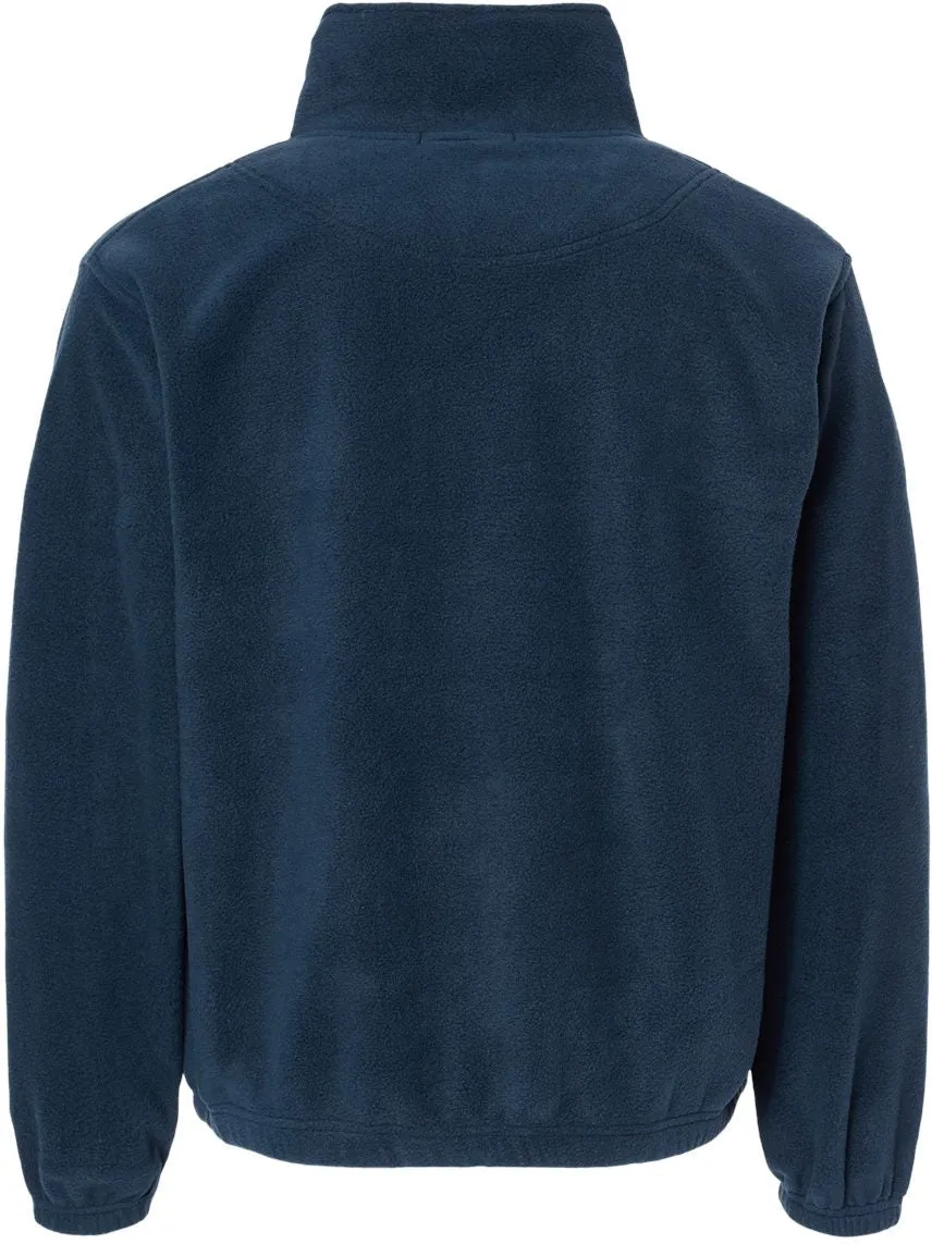 Burnside Polar Fleece Quarter-Zip Pullover