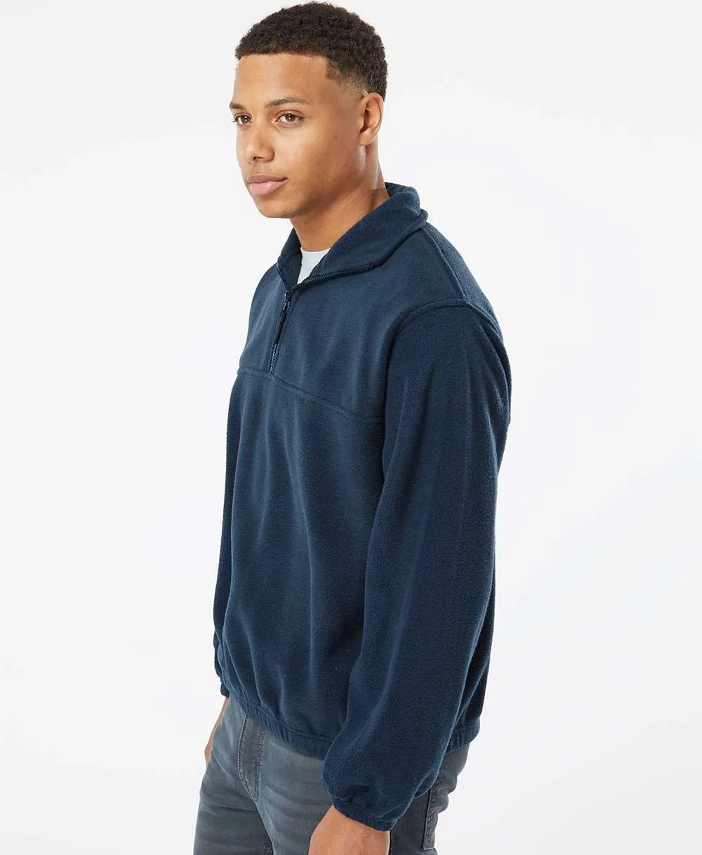 Burnside Polar Fleece Quarter-Zip Pullover