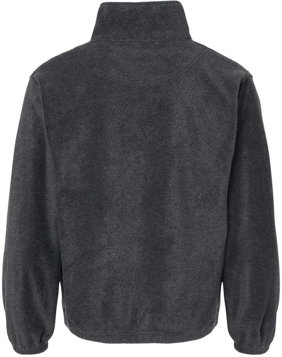 Burnside Polar Fleece Quarter-Zip Pullover