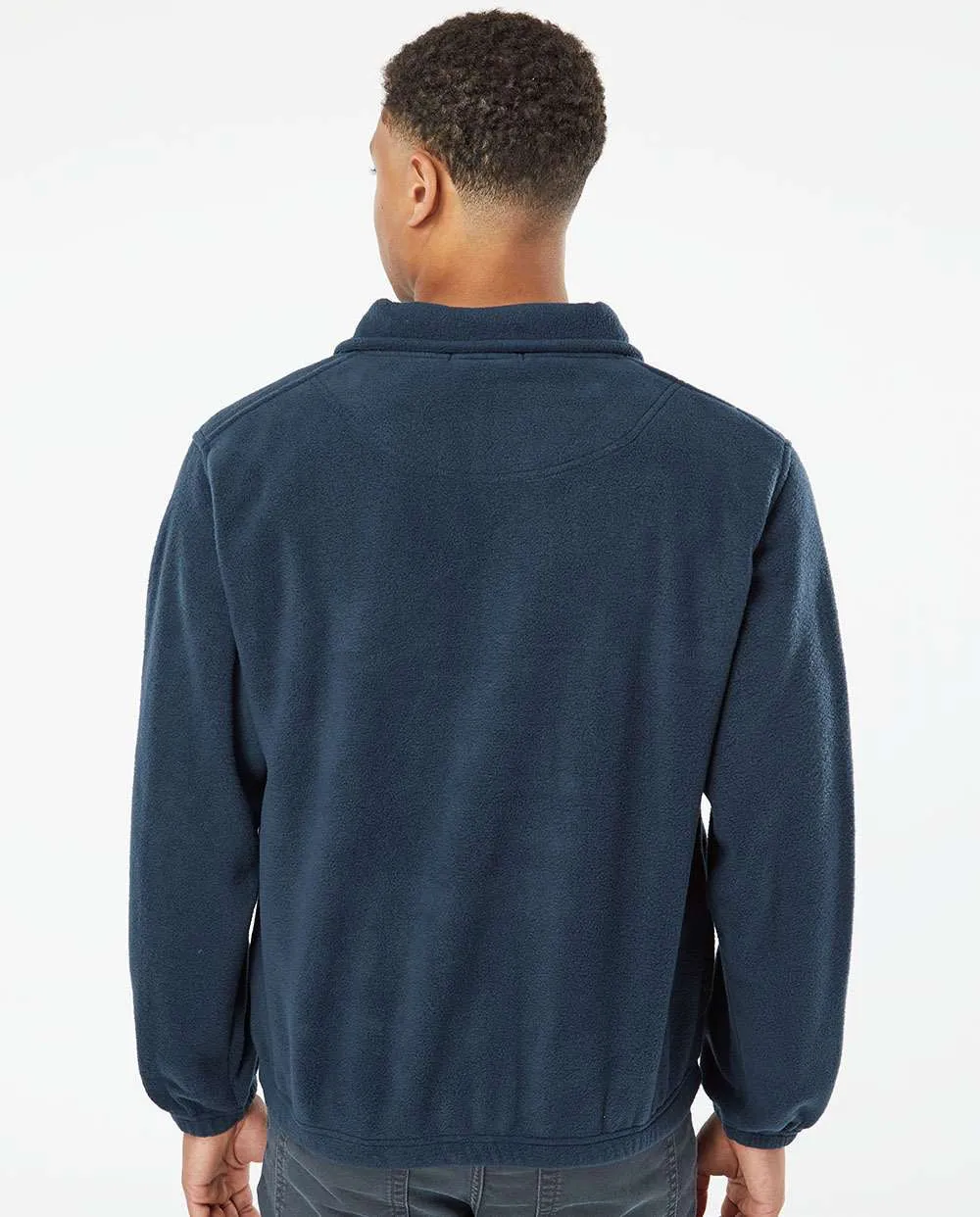 Burnside Polar Fleece Quarter-Zip Pullover