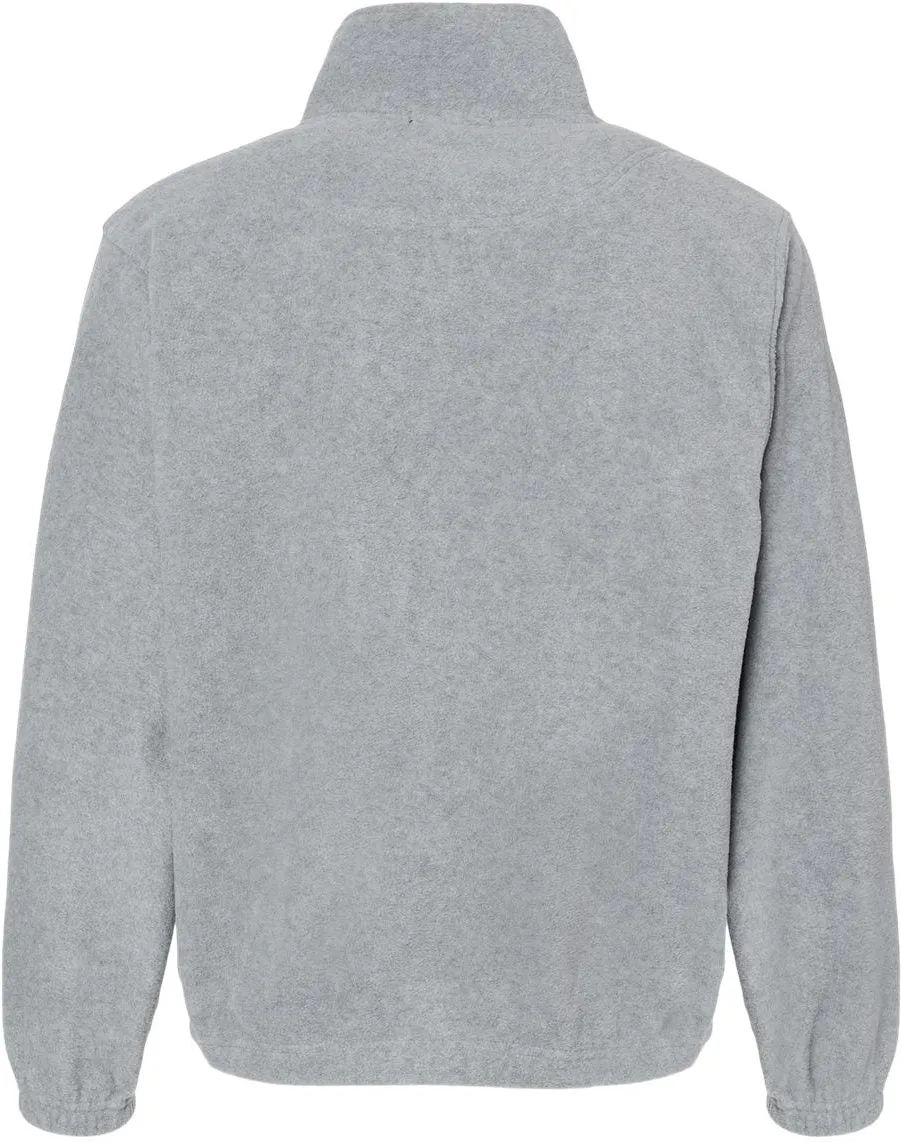 Burnside Polar Fleece Quarter-Zip Pullover