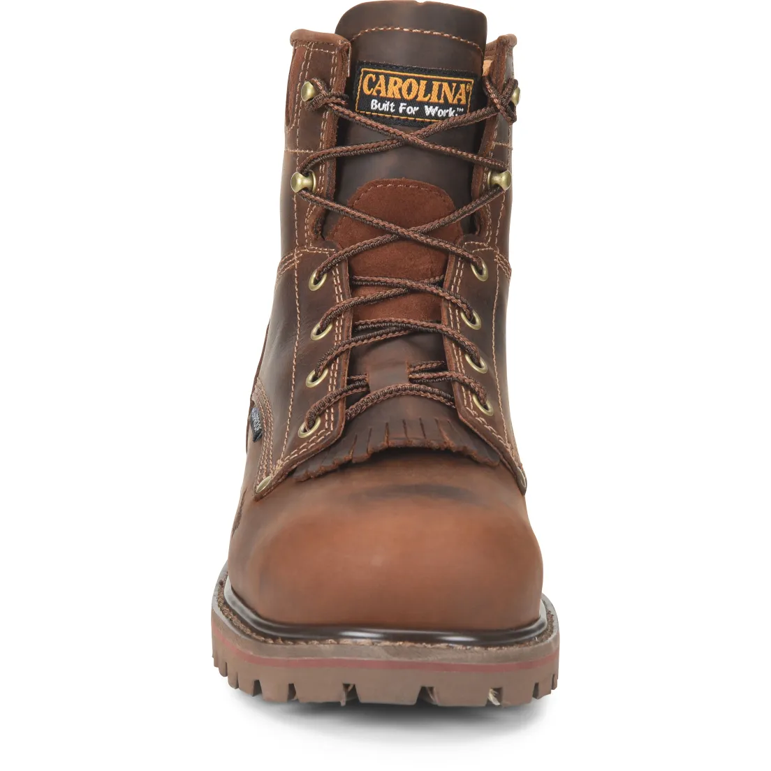 Carolina Men's 28 Series 6” Comp Toe WP Grizzly Work Boot - Brown - CA7528